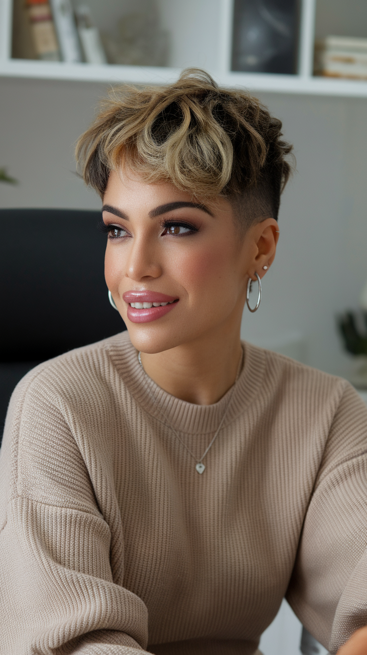 Short Curly Hair with Layers for Women in 2025