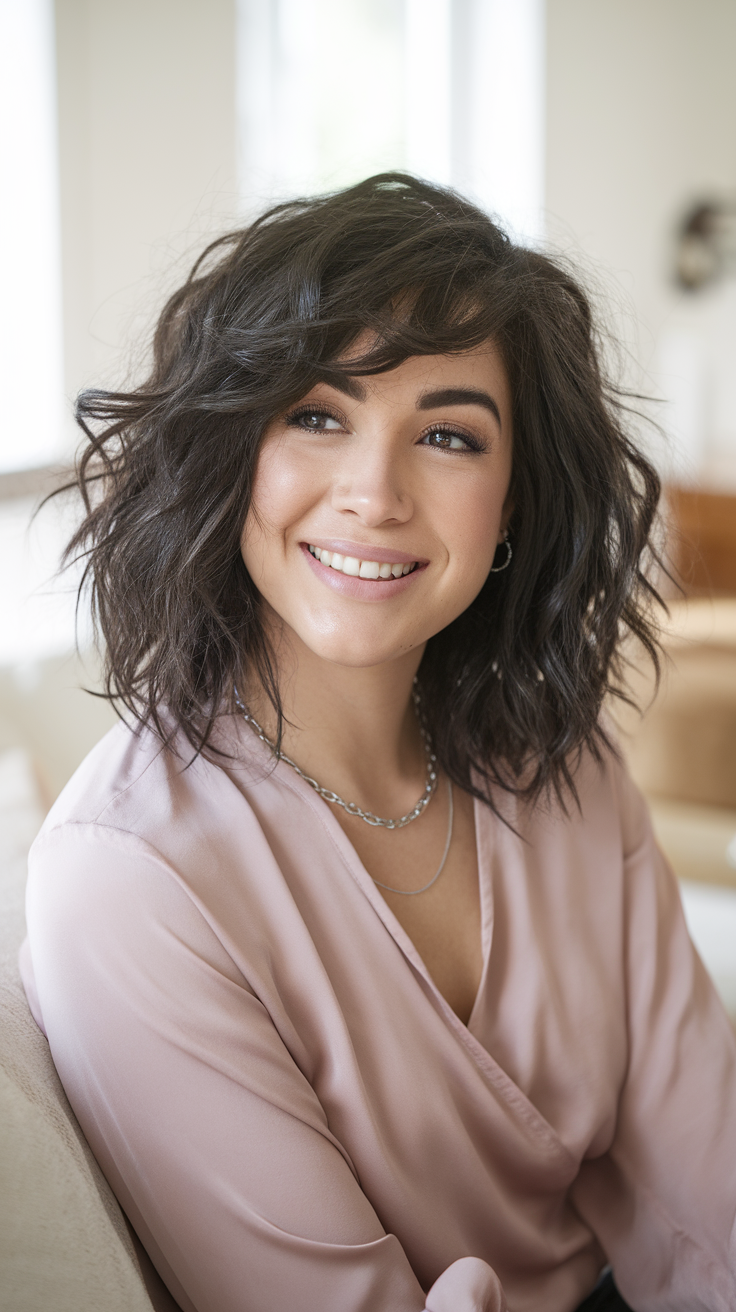 Short Curly Hair with Layers for Women in 2025
