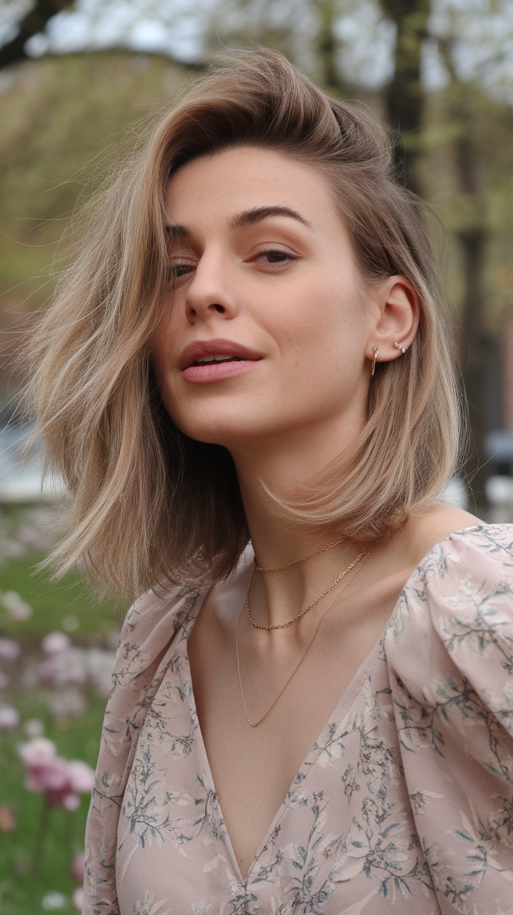 Best Spring Haircuts for Shoulder Length Hair 2025