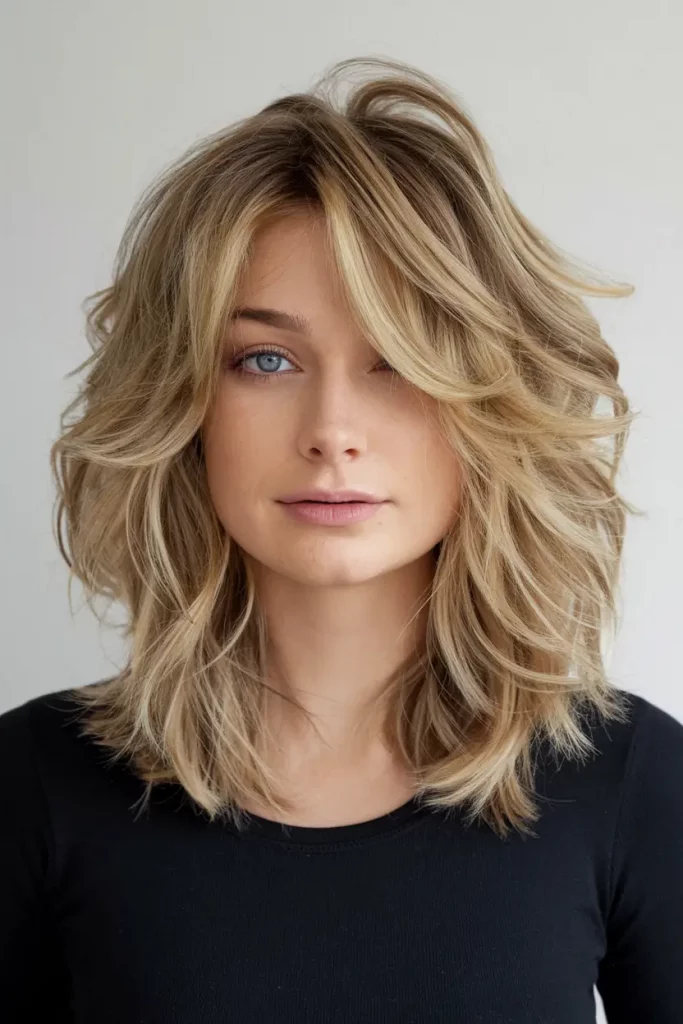 Mid-Length Haircut – Summer Ideas 2025: Layered Hair Inspiration
