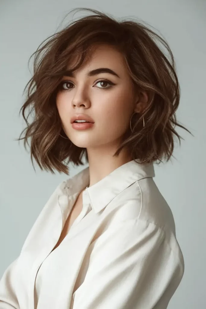 Summer 2025 Haircut Ideas for Round Faces - Flattering Looks