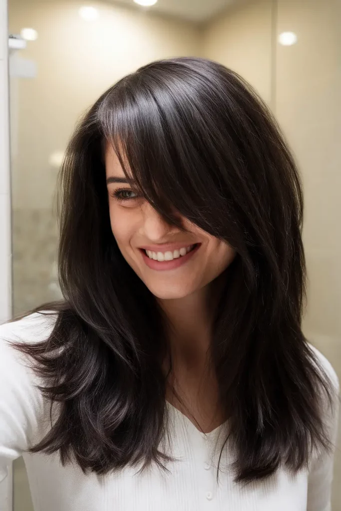 Mid-Length Haircut – Summer Ideas 2025: Layered Hair Inspiration