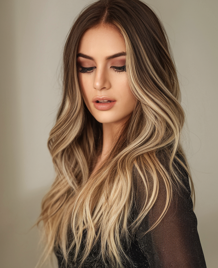 Summer Hair Color Ideas for Brunettes 2025: Caramel Accents
