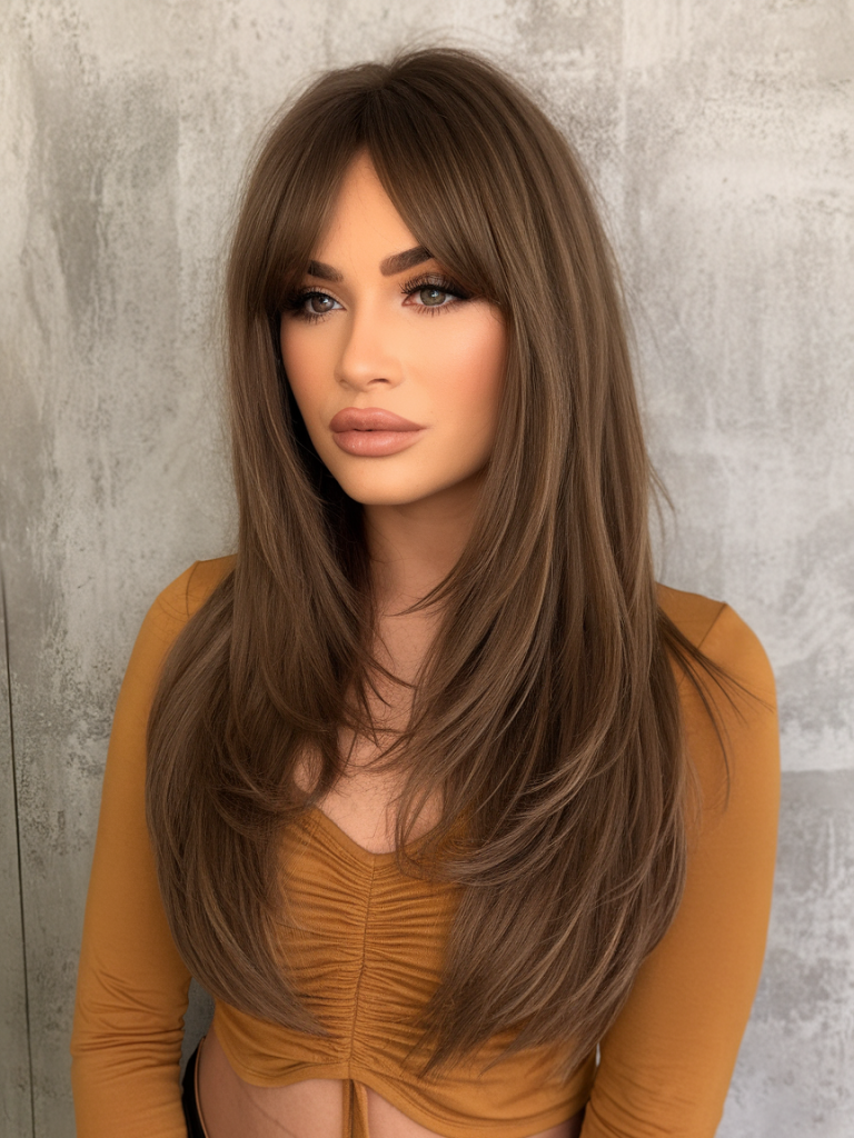 Summer Hair Color Ideas for Brunettes 2025: Caramel Accents