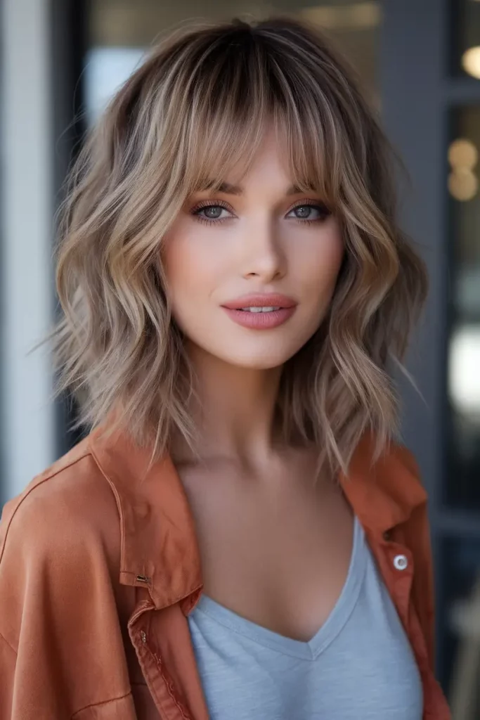 Mid-Length Haircut – Summer Ideas 2025: Layered Hair Inspiration