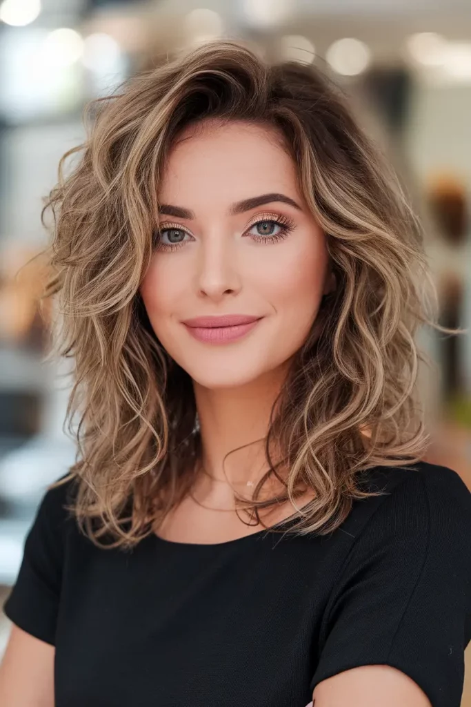 Mid-Length Haircut – Summer Ideas 2025: Layered Hair Inspiration