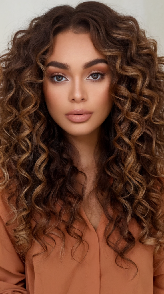 Summer Hair Color Ideas for Brunettes 2025: Caramel Accents