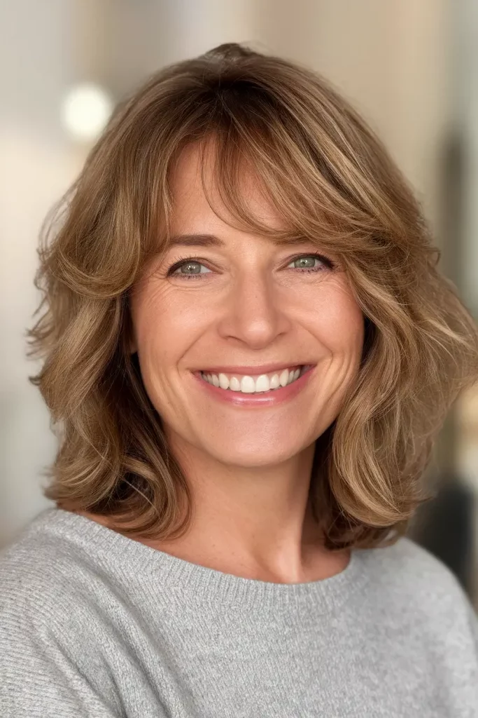 Mid-Length Haircut – Summer Ideas 2025: Layered Hair Inspiration