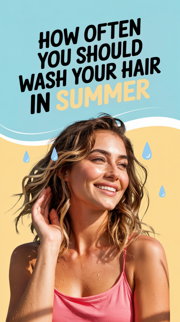 How Often You Should Wash Your Hair in Summer 2025