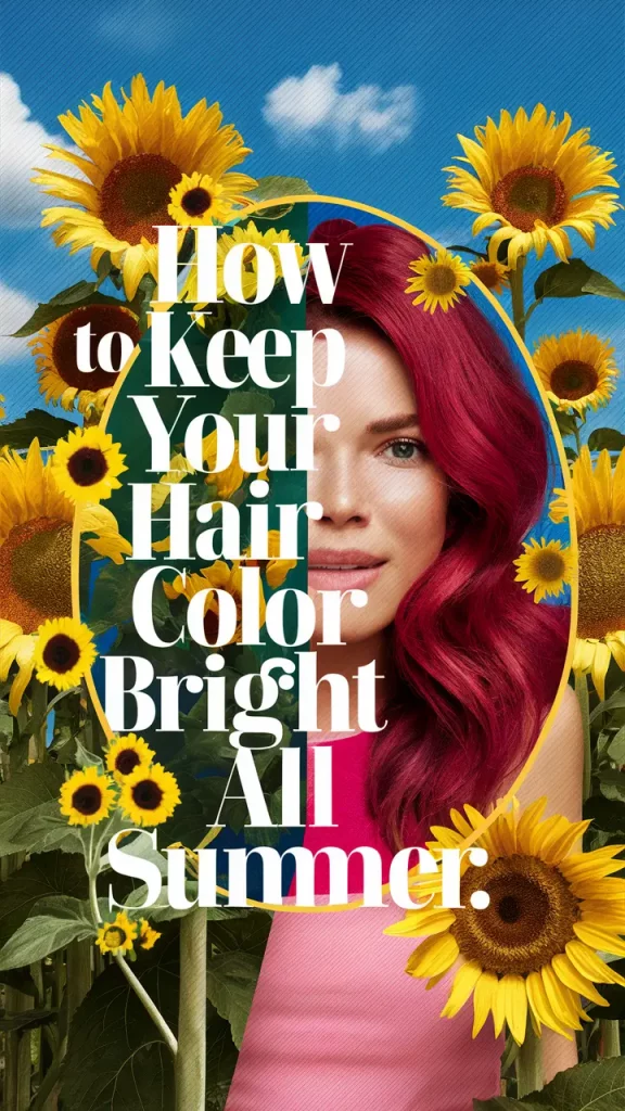 How to Keep Your Hair Color Bright All Summer