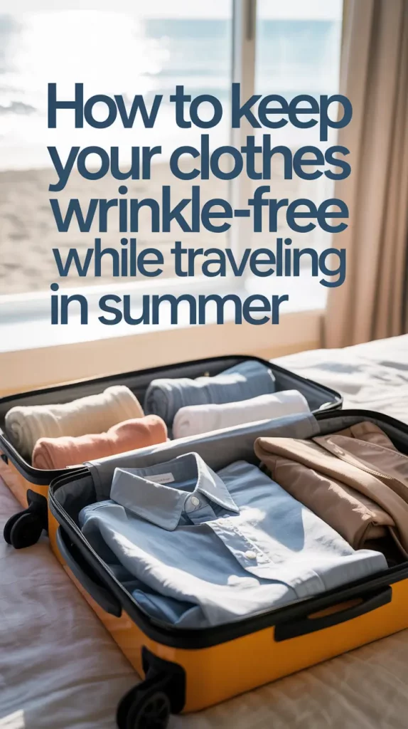 How to Keep Clothes Wrinkle-Free While Traveling in Summer