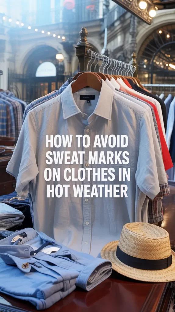 How to Avoid Sweat Marks on Clothes in Hot Weather