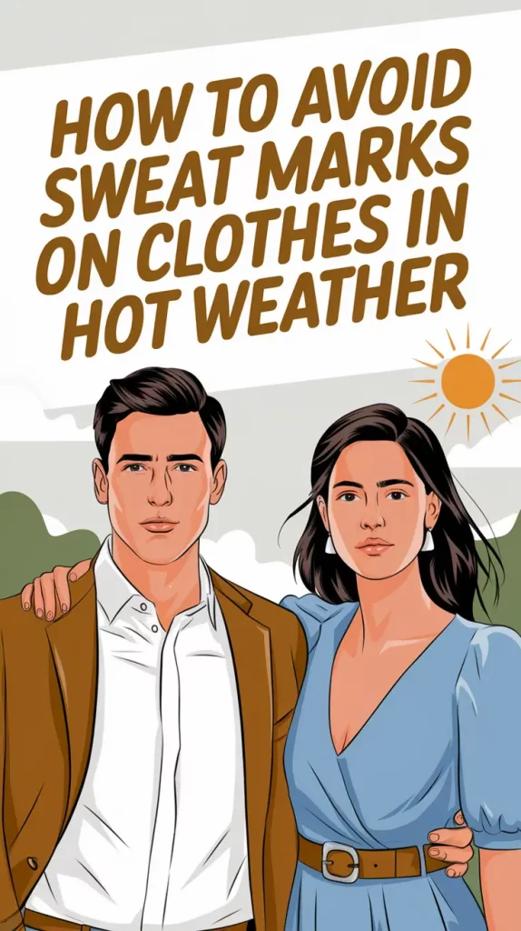 How to Avoid Sweat Marks on Clothes in Hot Weather