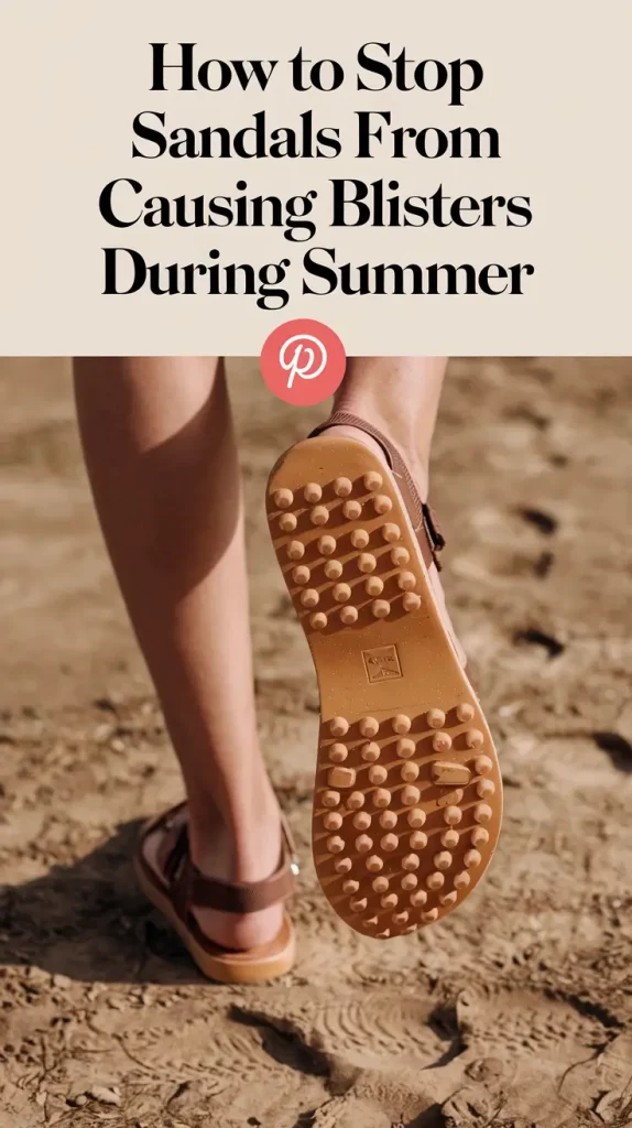 How to Stop Sandals from Causing Blisters During Summer