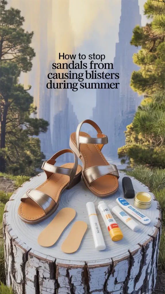 How to Stop Sandals from Causing Blisters During Summer