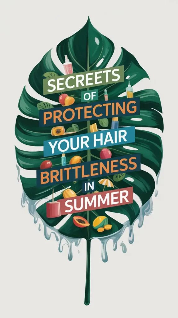 Secrets of Protecting Your Hair from Brittleness in Summer