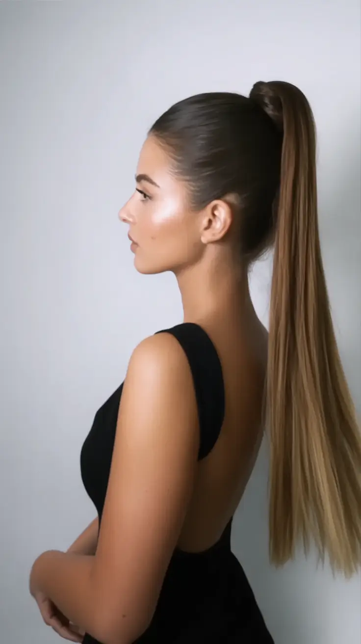 Beautiful Natural Hairstyles - Summer 2025 Inspo! High Gloss Power Ponytail