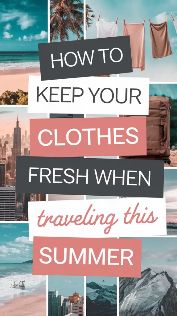How to Keep Your Clothes Fresh When Traveling This Summer