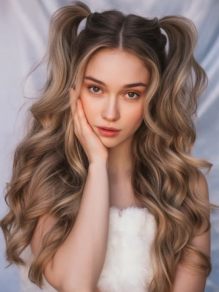 Easy Summer Hairstyles 2025 - Quick Looks You'll Love Loose Curls with Playful Ponytails