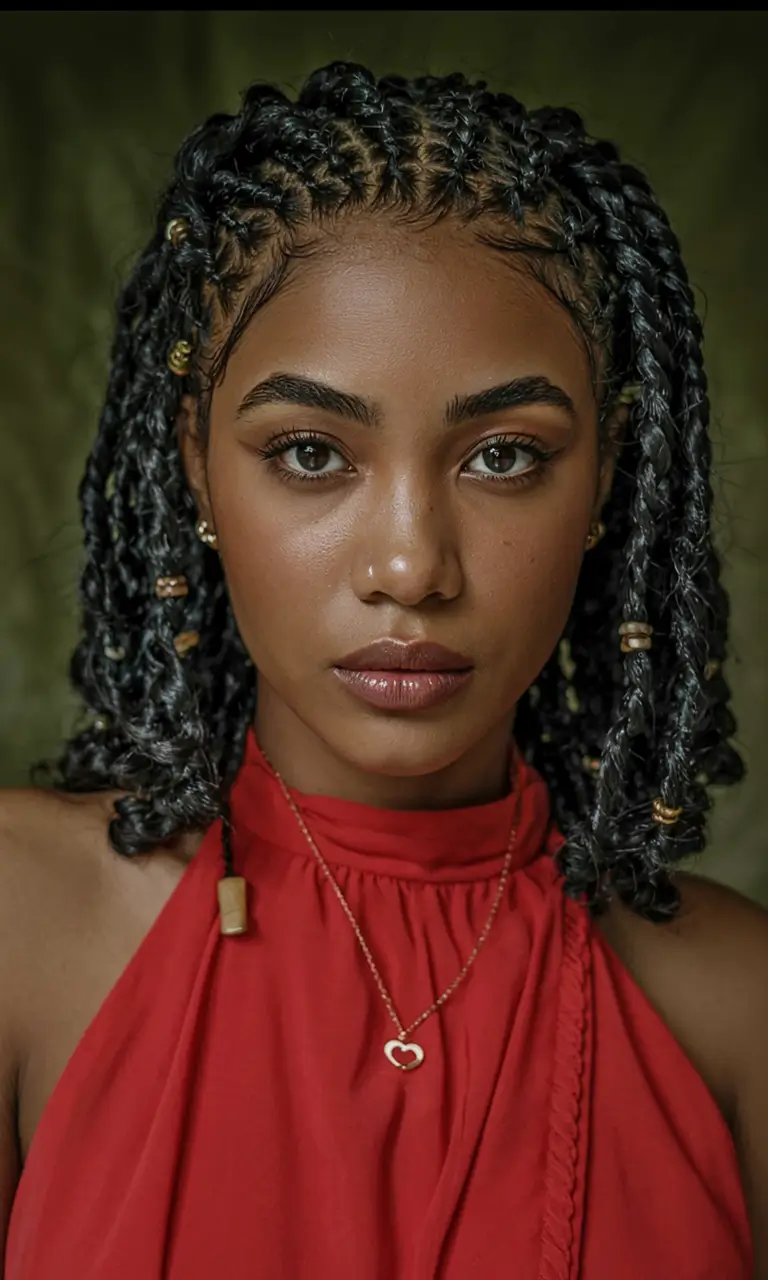 Effortless Summer Hairstyles 2025 Boho-Inspired Shoulder-Length Braids