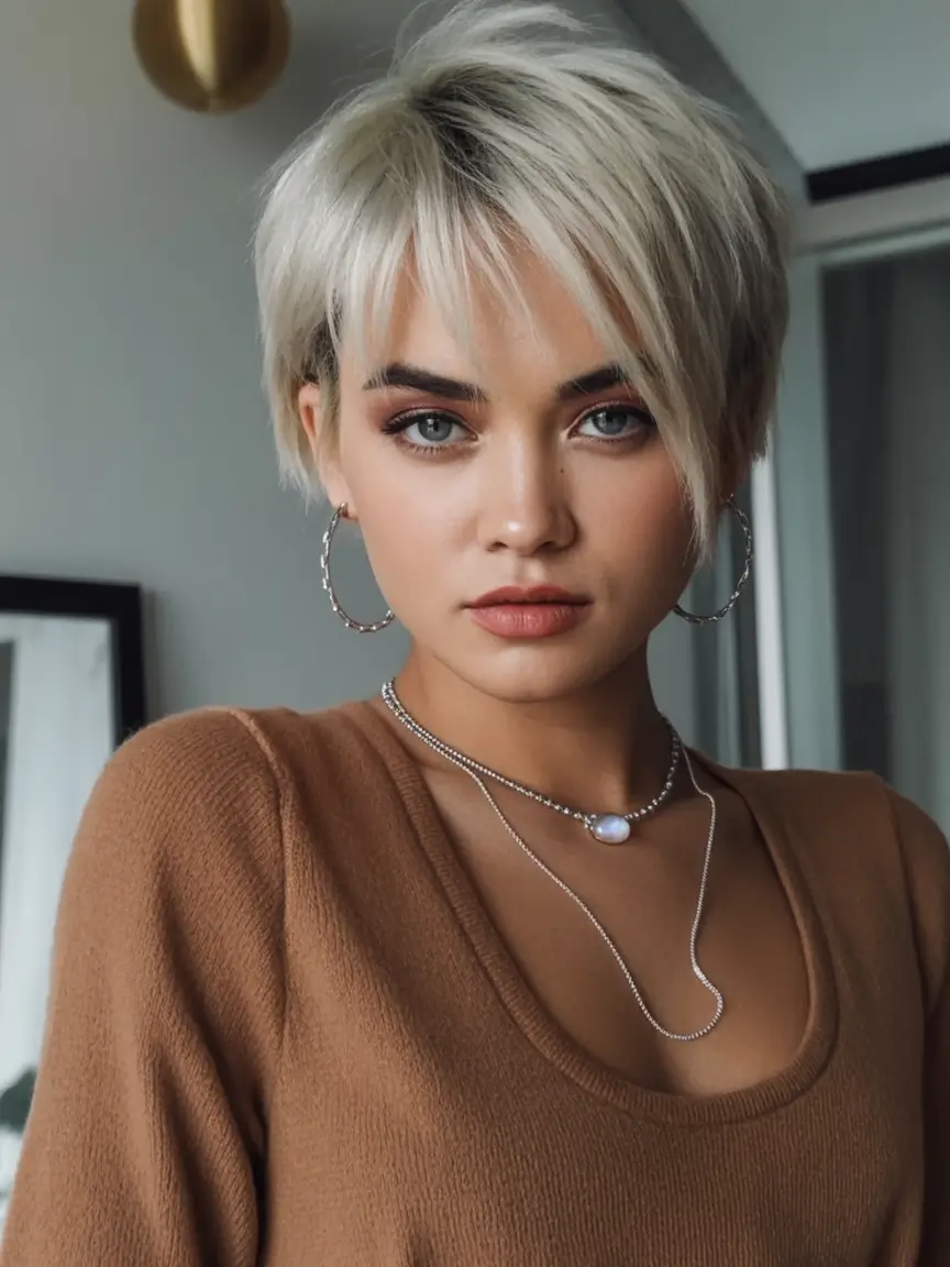 Fresh Inspiration Short Summer Haircut 2025 Layered Blonde Crop With Soft Volume