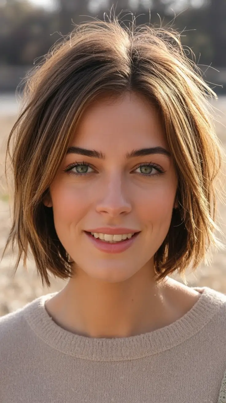 Fresh Inspiration Short Summer Haircut 2025 Effortless Bob With Sun-Kissed Layers