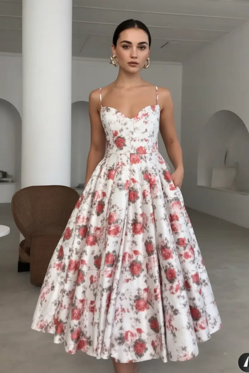 june outfits ideas 2025 Classic Floral, Reimagined