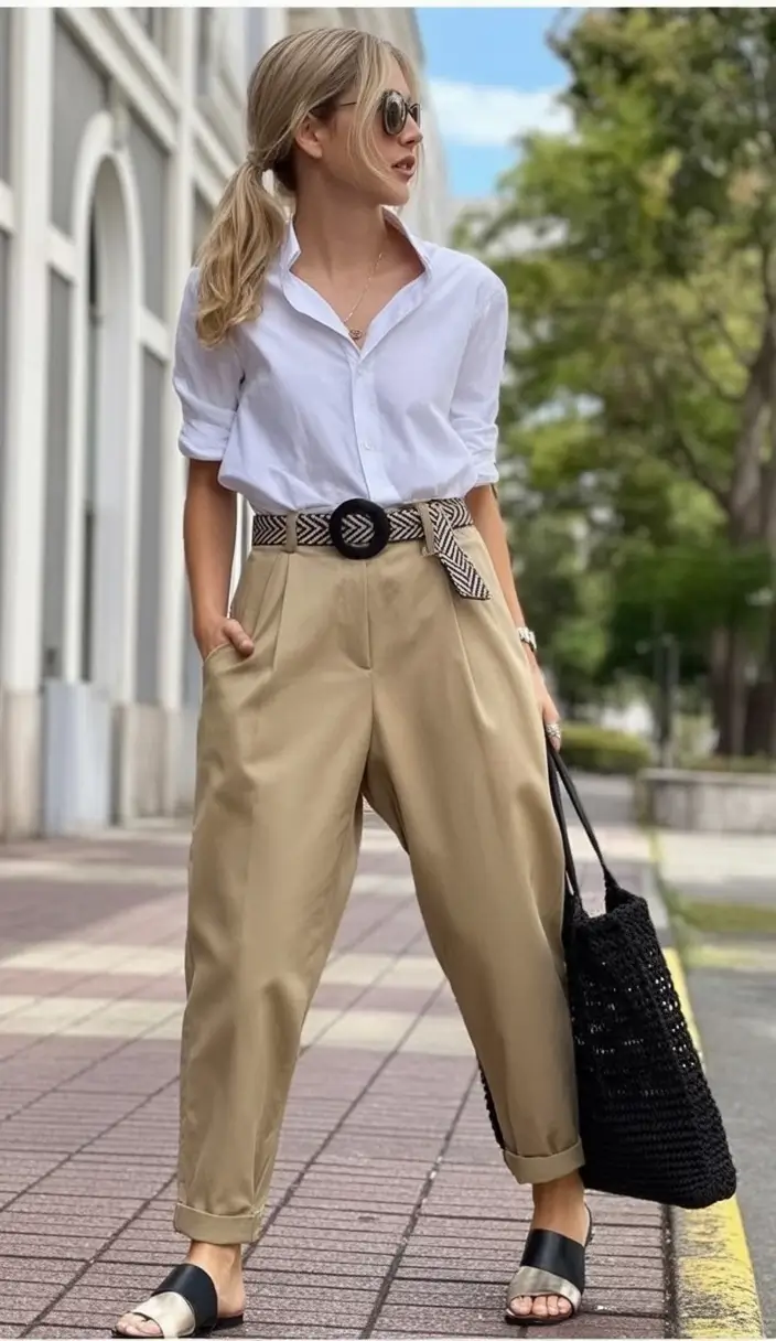june outfits ideas 2025 Classic Cool for City Days