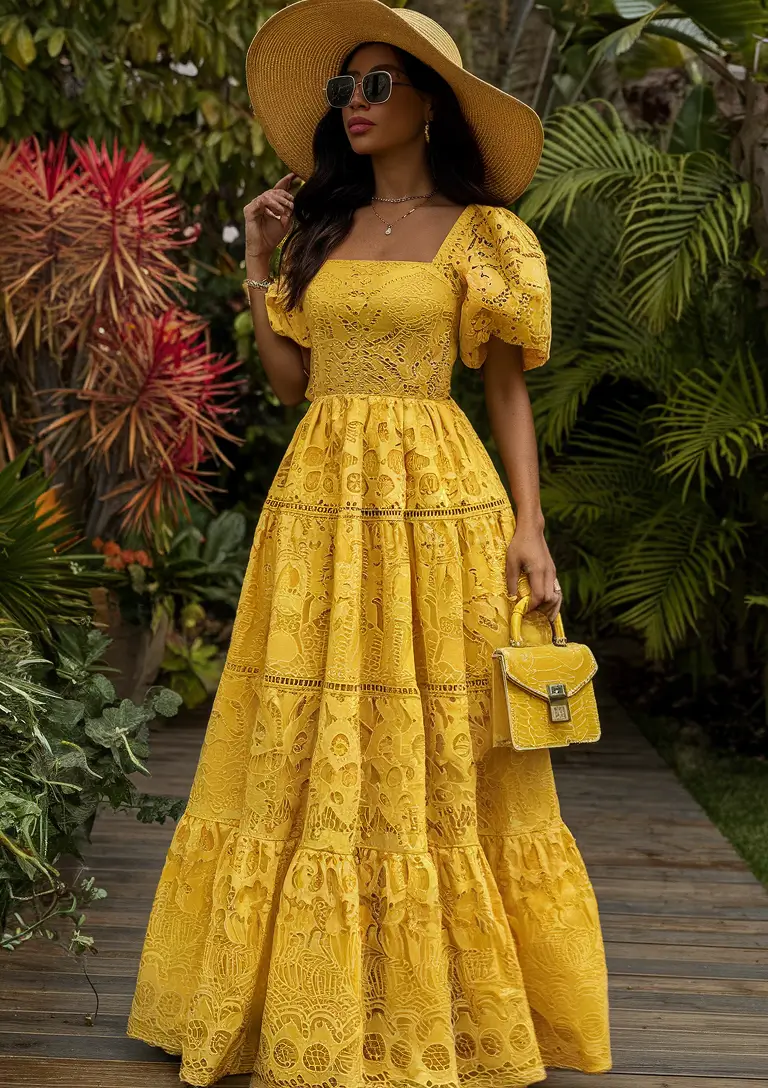 june outfits ideas 2025 Sun-Kissed Yellow Romance