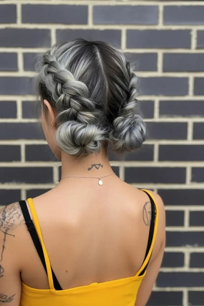 Practical Summer Swimming Hairstyles 2025 Chunky Braids to Low Swirl Buns