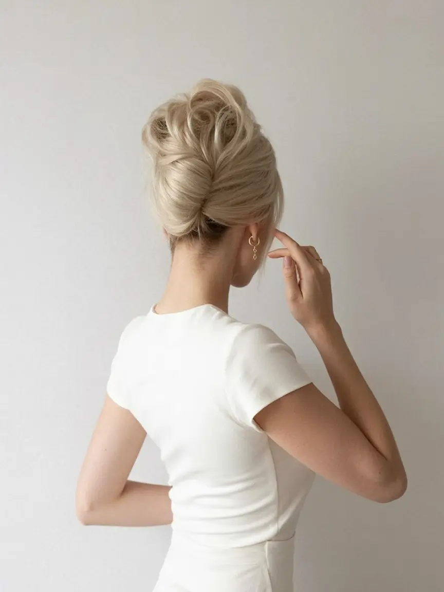 Vacation Hairstyles for Summer 2025: Chic Inspiration Elegant French Twist with Soft Texture