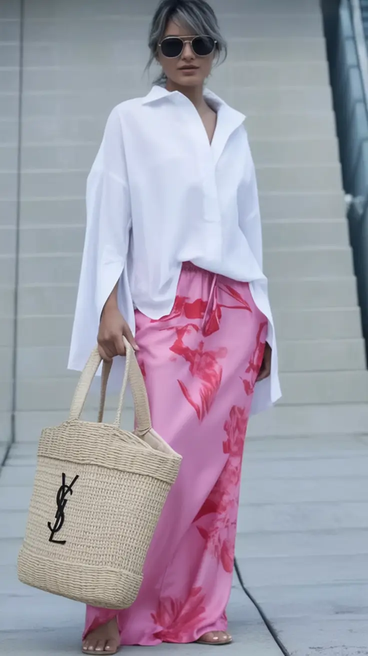 wardrobe ideas for july 2025 Effortless Elegance in Florals and Cotton