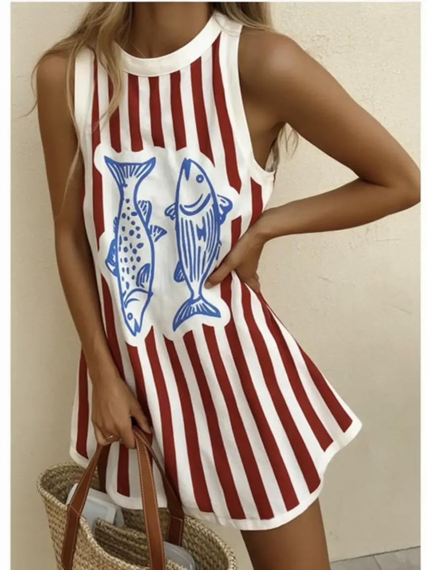 wardrobe ideas for july 2025 Playful Stripes with a Dash of Nostalgia