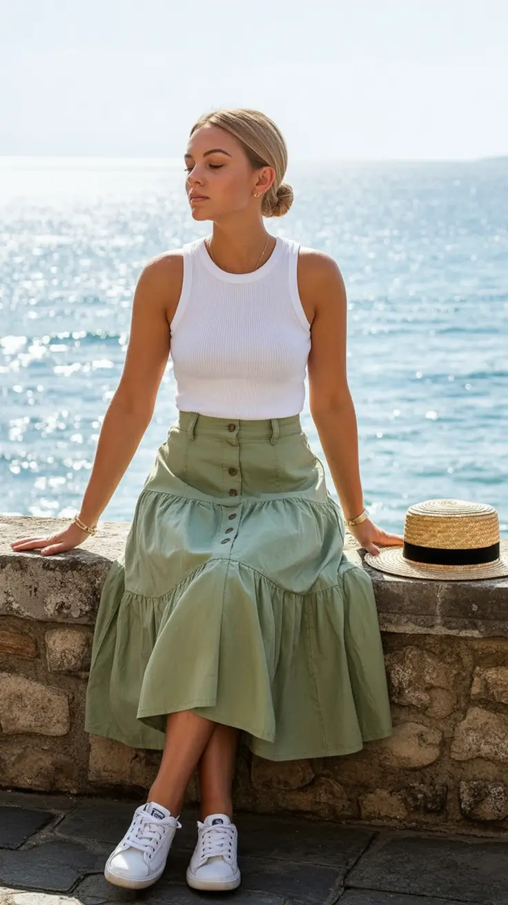 wardrobe ideas for july 2025 Sea Breeze and Cotton Calm
