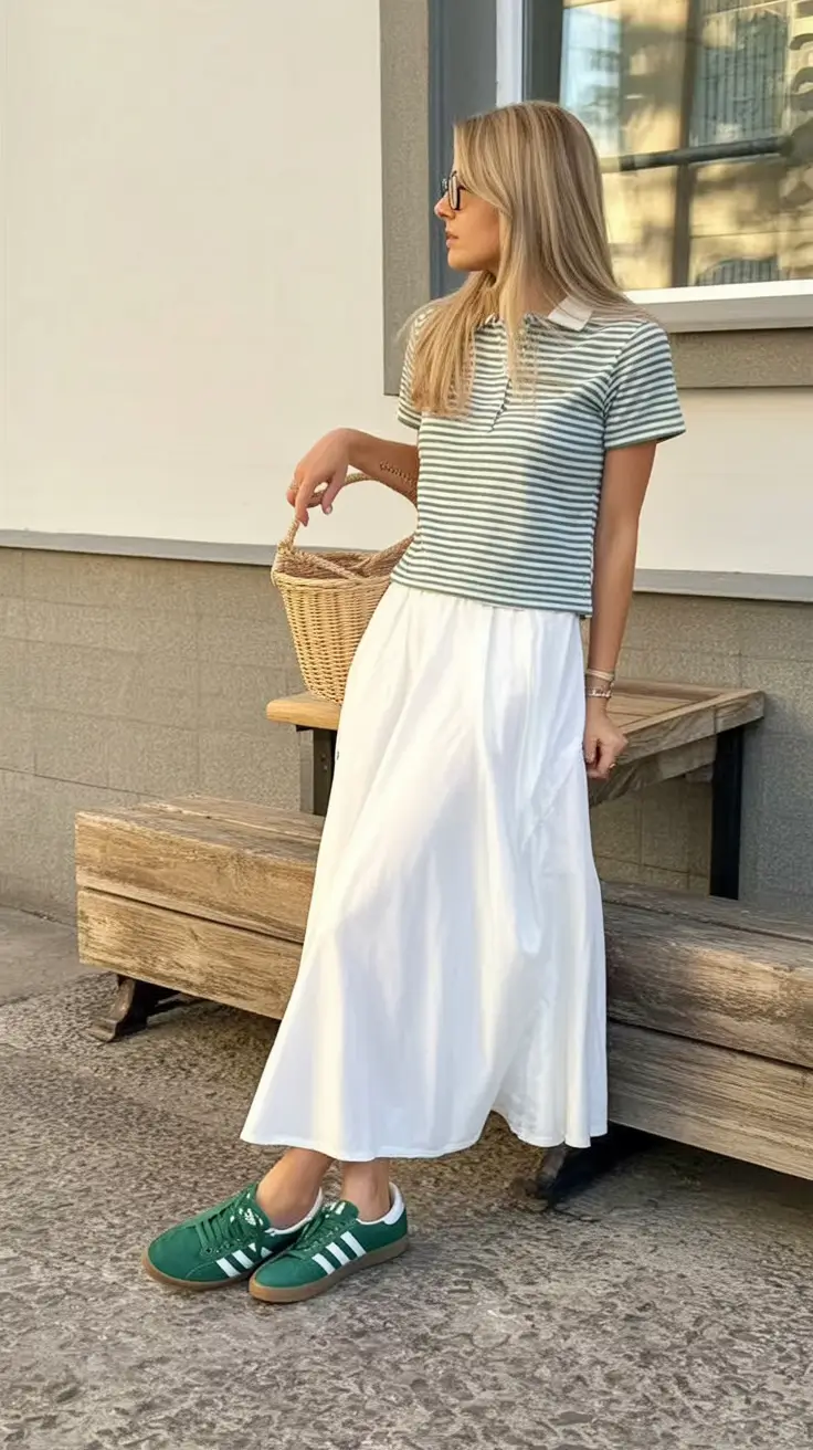 wardrobe ideas for july 2025 Preppy Sport Meets Cottagecore