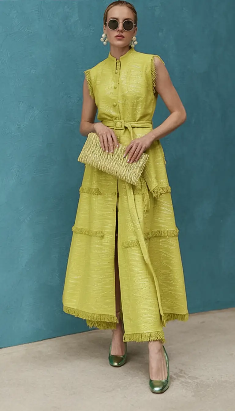 wardrobe ideas for june 2025 Modern Lemon Elegance