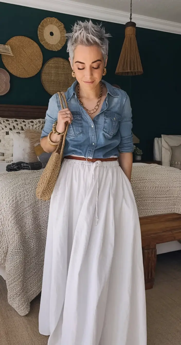 wardrobe ideas for june 2025 Denim & Cotton, Reimagined
