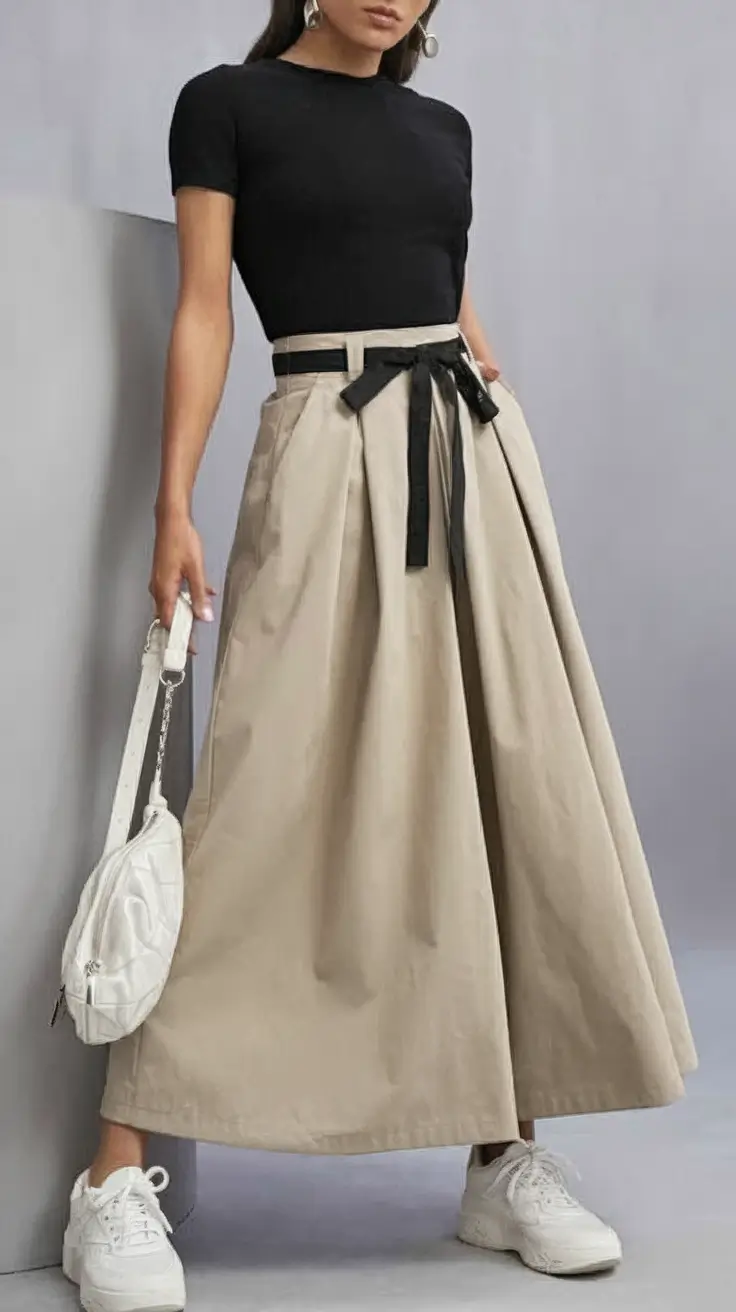wardrobe ideas for june 2025 Sporty Grace in Neutrals