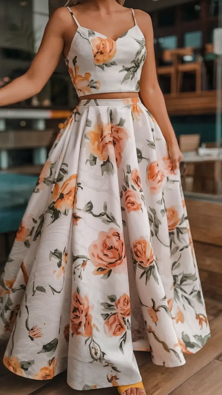 wardrobe ideas for june 2025 Botanical Two-Piece Fantasy