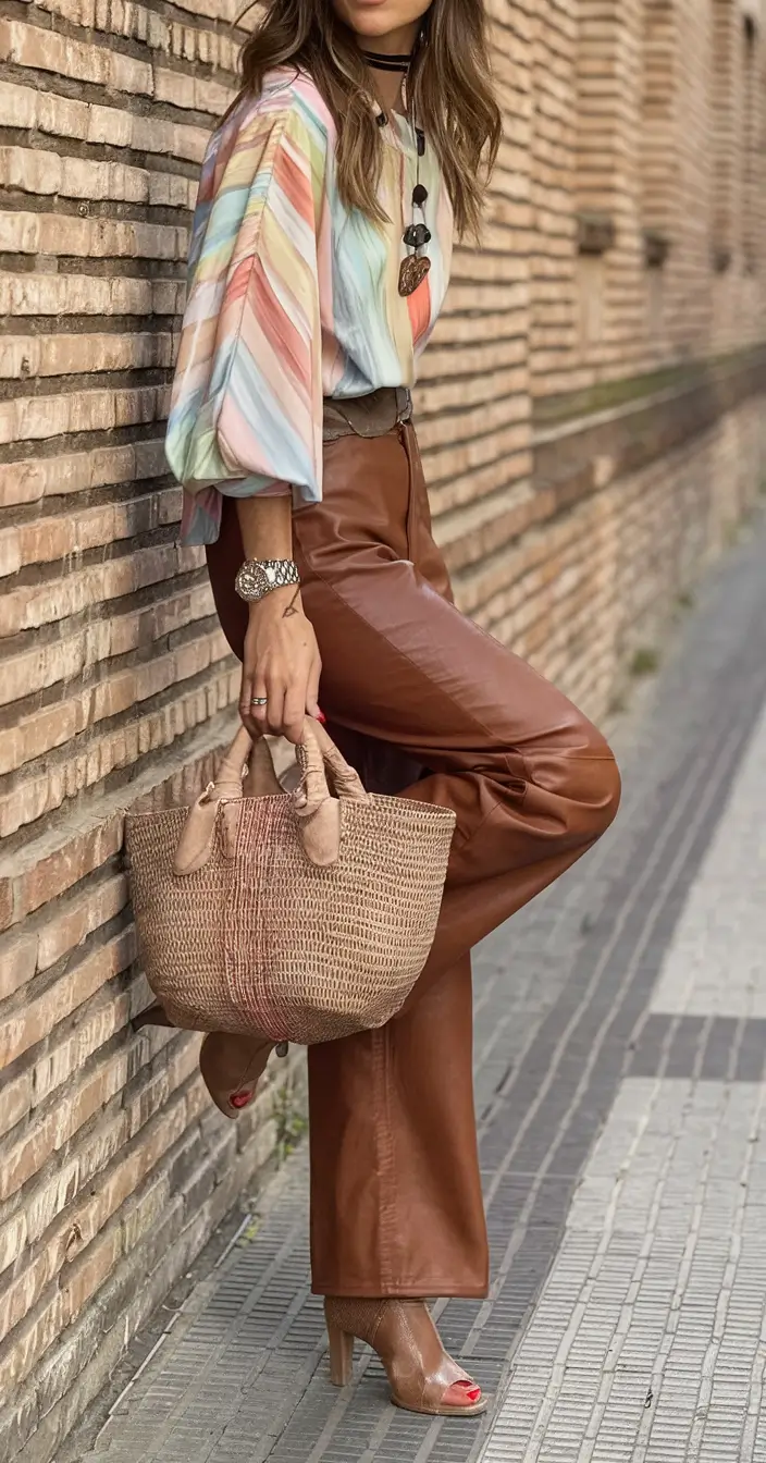 wardrobe ideas for june 2025 Retro Luxe with Earthy Undertones