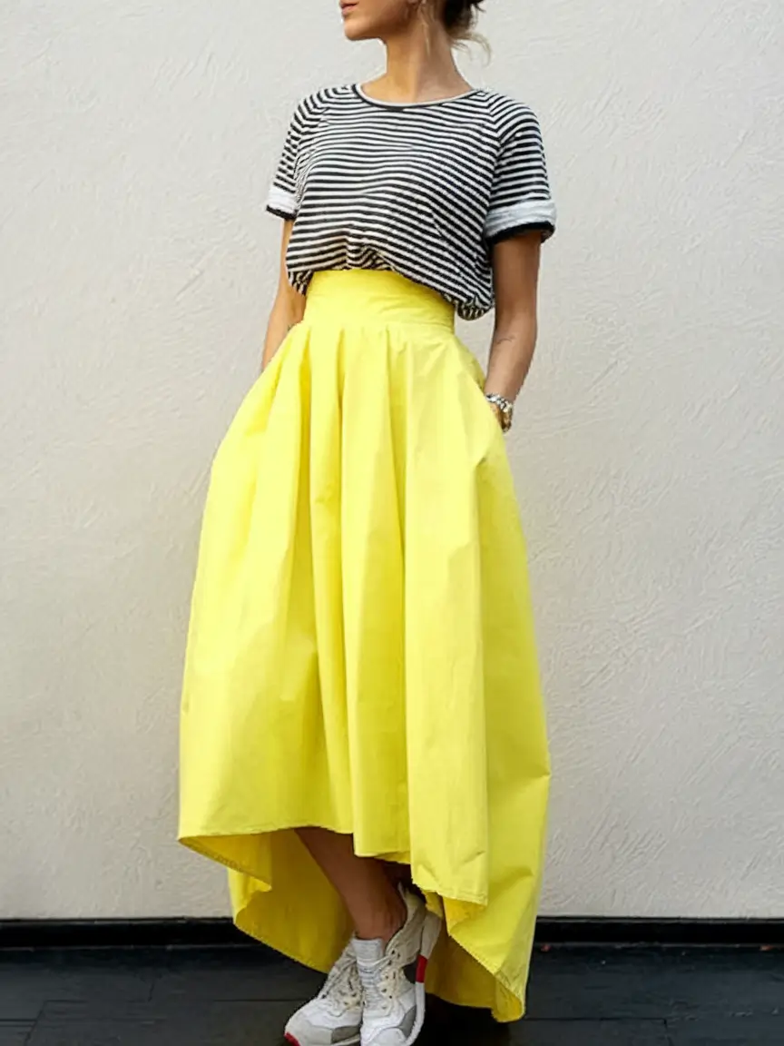 wardrobe ideas for june 2025 Stripes and Sunshine Vibes