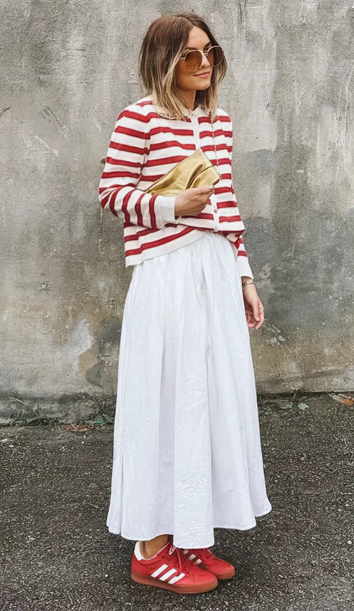 wardrobe ideas for june 2025 Bold Stripes and Cool Girl Ease