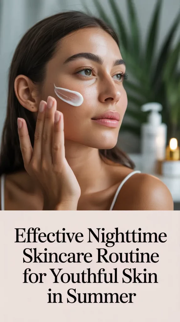 Nighttime Skincare Routine for Summer: What Actually Works