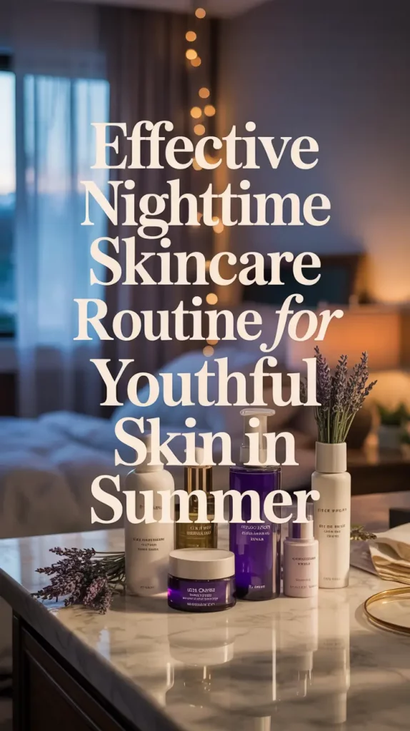 Nighttime Skincare Routine for Summer: What Actually Works