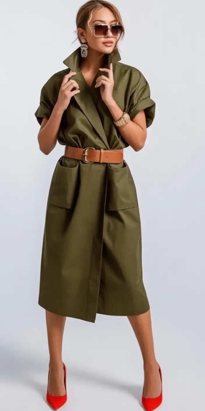 August Fashion outfits: Easy Ideas 2025 Utility Greens & Summer Sass