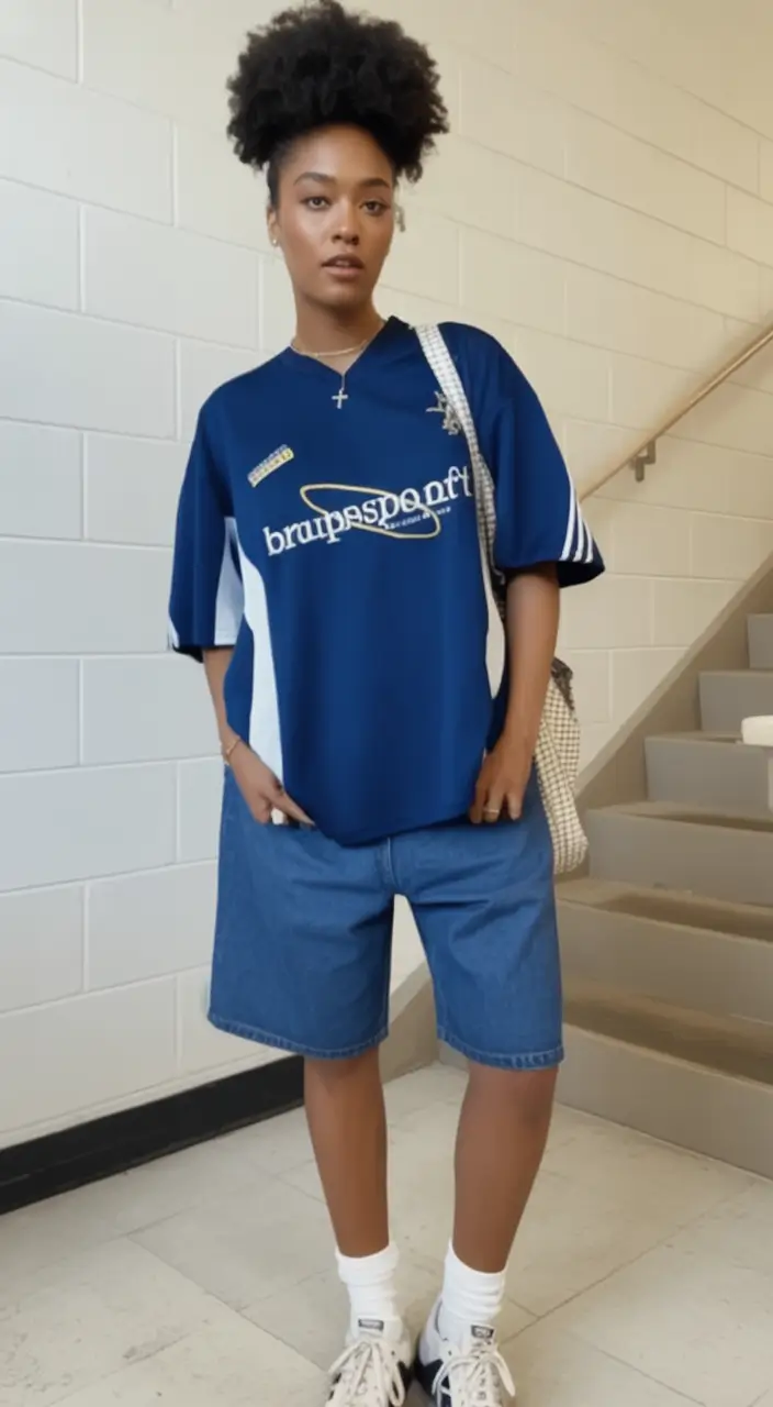 back to school outfits ideas 2025 Sporty Chic with Street Edge