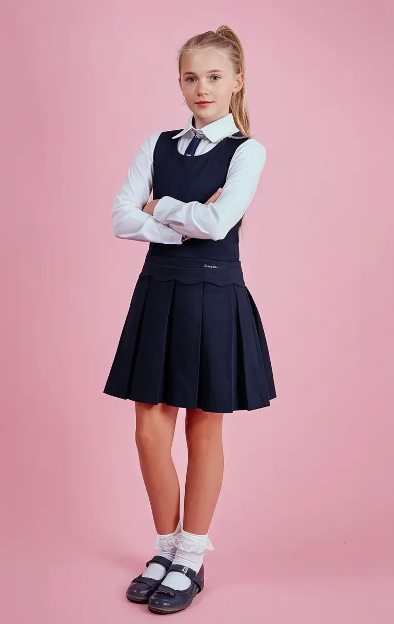 back to school outfits ideas 2025 Academia Cool in Navy and White