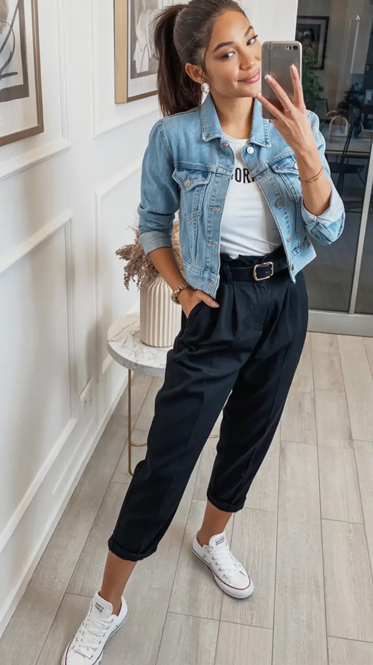 back to school outfits ideas 2025 Smart-Casual Made Modern