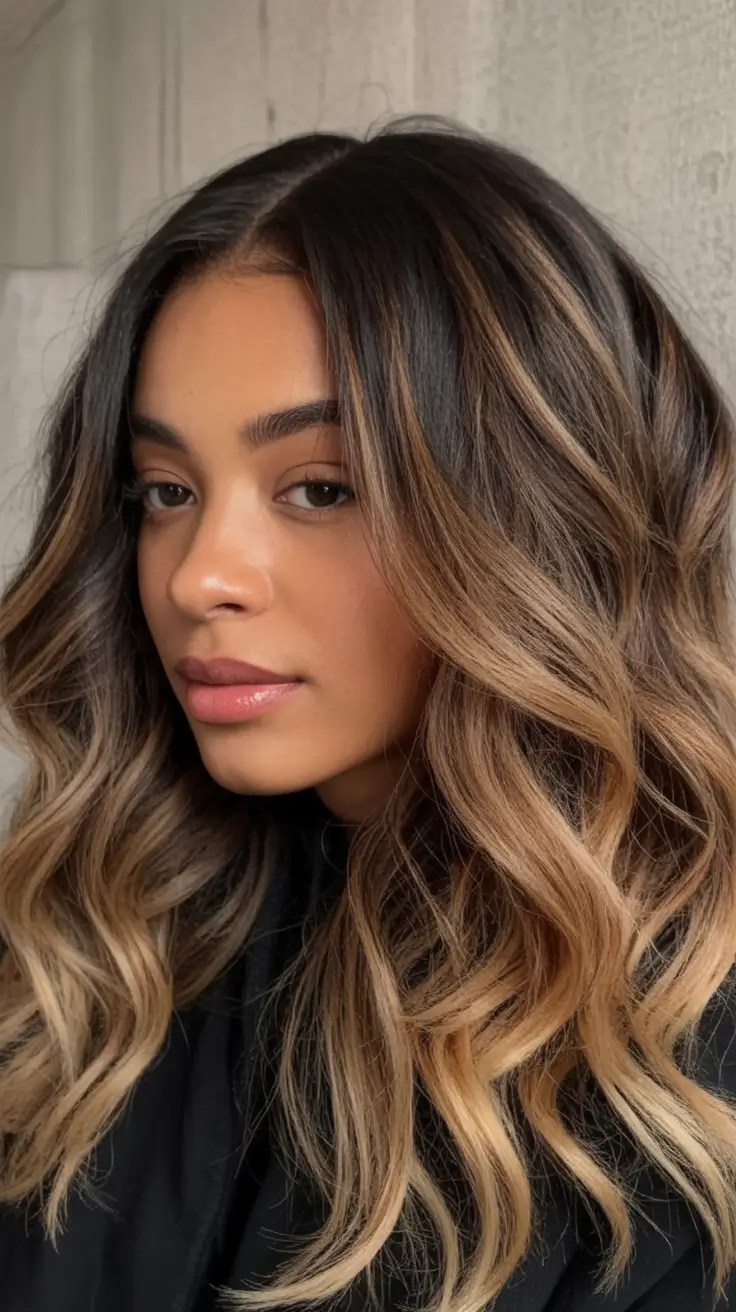 Best Fall Brown Hair Colors to Try in 2025 Blended Caramel Ribbons for Grown-Up Glow