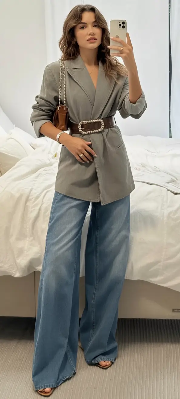 Business casual outfits ideas for fall 2025 Denim Gets a Business Makeover